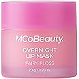 MCoBeauty Overnight Lip Mask - Fairy Floss, Hydrating Lip Balm, Vegan, Cruelty Free Cosmetics