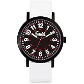 Speidel Original Scrub Watch™ for Nurse, Medical Professionals and Students – Various Medical Scrub Colors, Easy Read Dial, Military Time with Second Hand, Silicone Band, Water Resistant