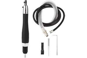FABATER Pneumatic Ultrasound Grinder Micro Pneumatic Air Pencil Die Grinder Kit, Grinding File Mini Pneumatic Tool High-Speed Bearing Ultrasonic Industrial Accessory, 1/4 inch, 22000RPM