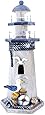 Seabird Wooden Lighthouse 10" High Nautical Themed Rooms Lighthouse Home Decor