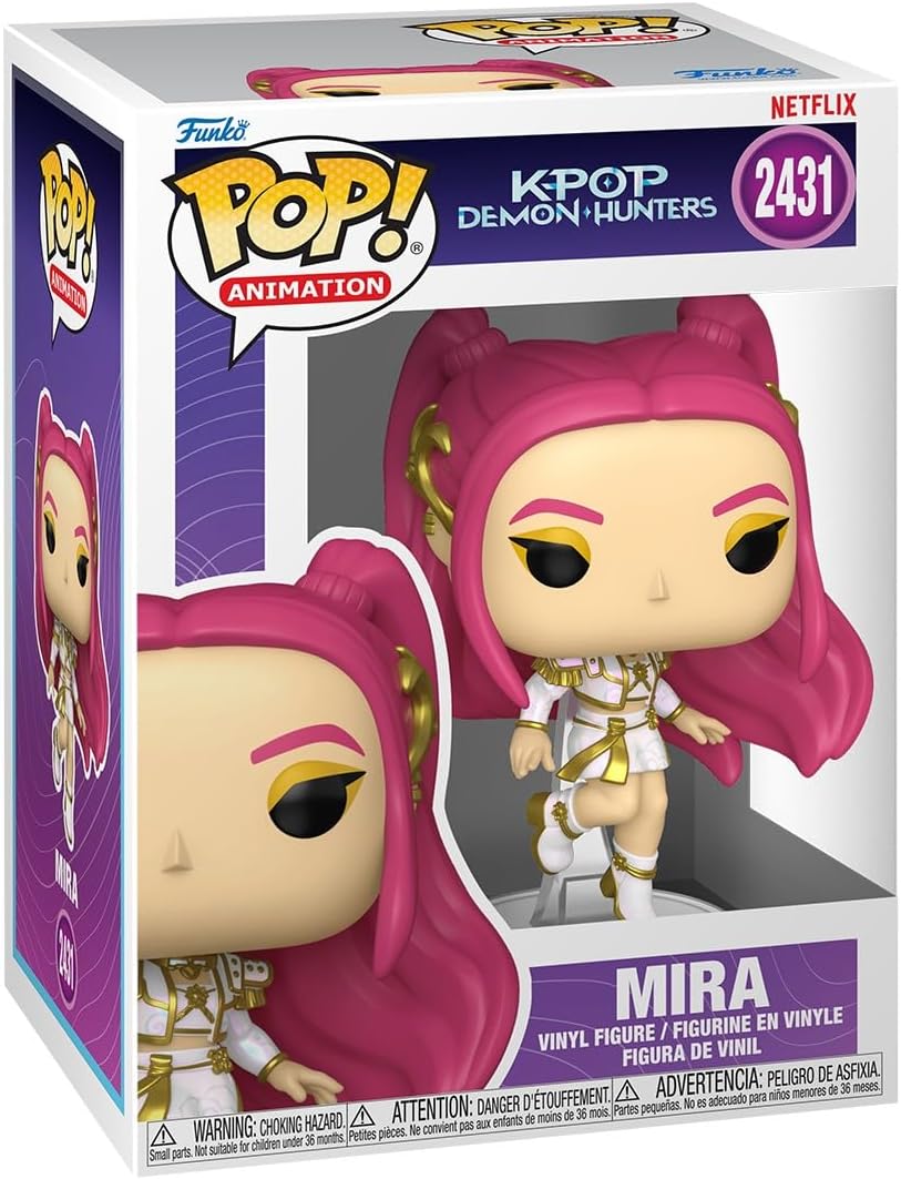 Funko POP! Animation Netflix Mira Demon Hunters Kpop Collectible 3.75"