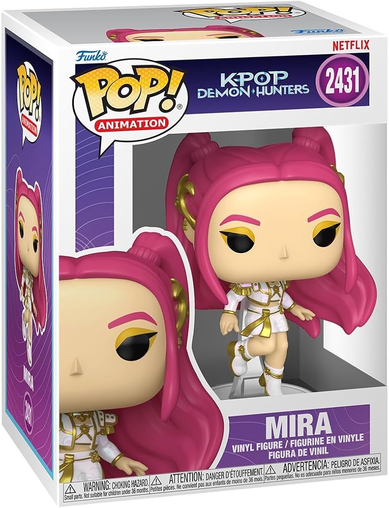 Funko POP! Animation Netflix Mira Demon Hunters Kpop Collectible 3.75"