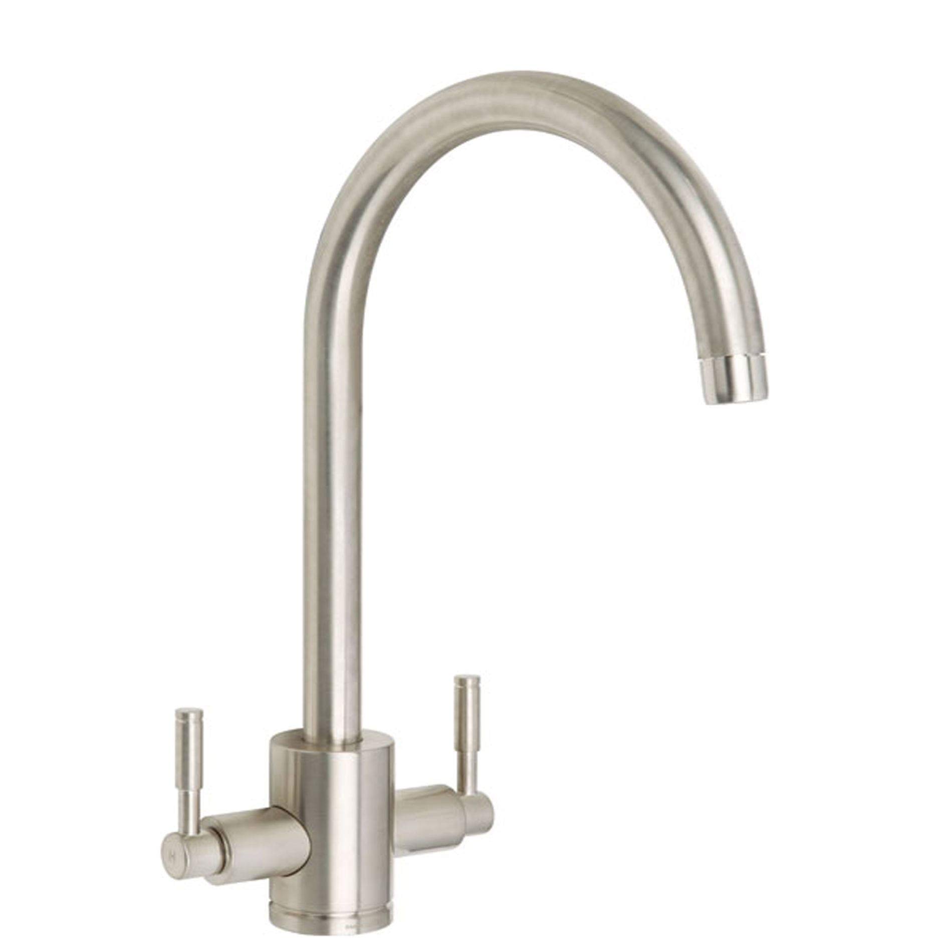 Rangemaster Aquatrend TRE1BF Brushed Kitchen Sink Mixer Tap