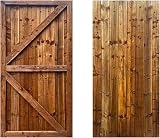 Beds Planet Garden Gate Pedestrian Wooden Gate 180cm H 83cm W 6cm D view 3