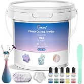 OSBANG Plaster Casting Powder 3000G/105 OZ, Water Activated Fast Curing Kit, 20&ndash;30 Min Demold, Beginner Friendly Material for Resin Molds, Crafts &amp; DIY Art