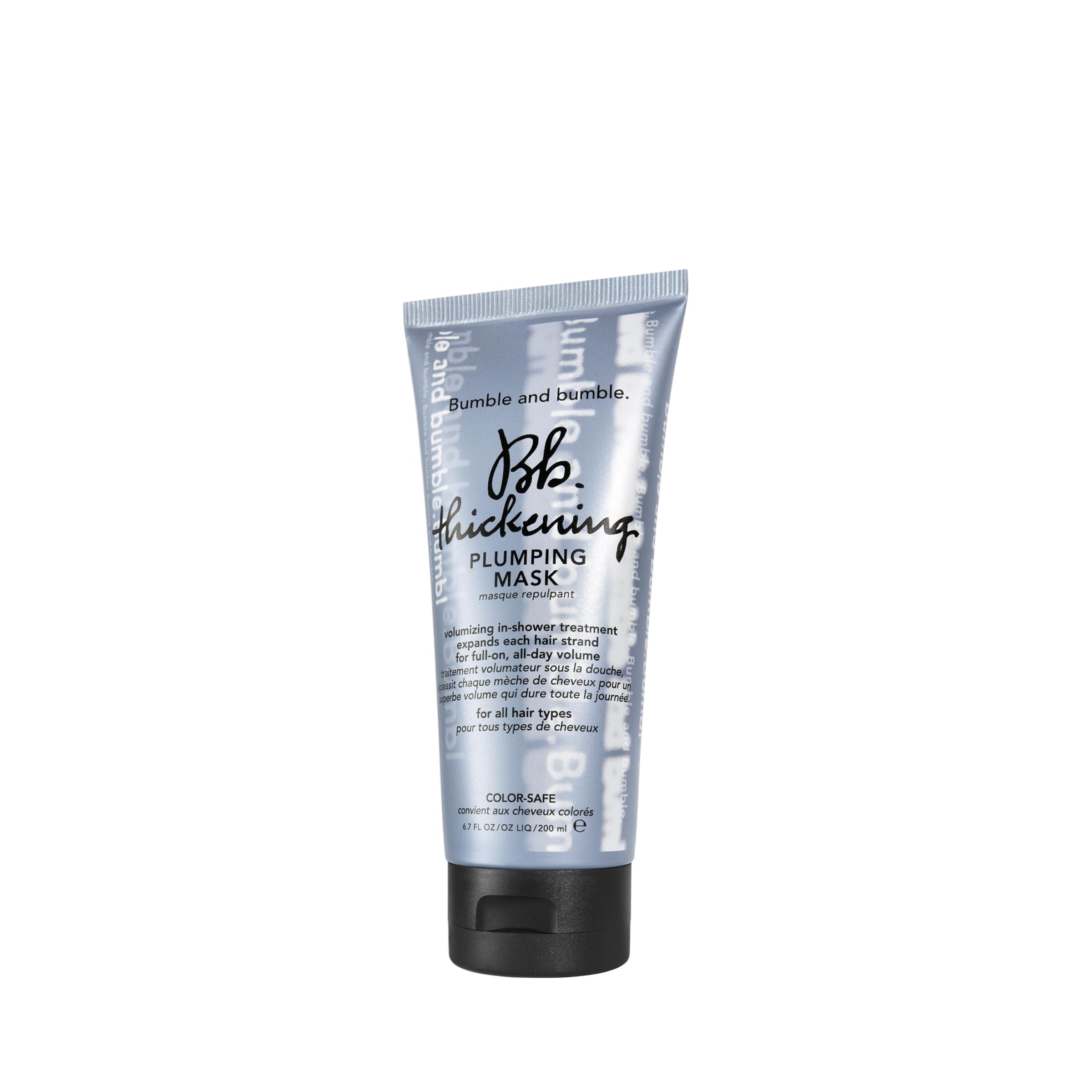 Photo 1 of Bumble and bumble. Thickening Plumping Hair Mask | Color Safe | Hydrating, Volumizing, Smoothing + Strengthening | Curly, Wavy, Straight, 6.7 Fl Oz