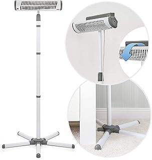 Reer Wickeltischstrahler EasyHeat Flex, Heizstrahler mit Standfuß, Wärmelampe fürs Baby, kompaktes Design weiß