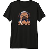 Naruto Shippuden Pakkun Ninja Hound Cute Dog Anime Premium Tri-Blend T-Shirt