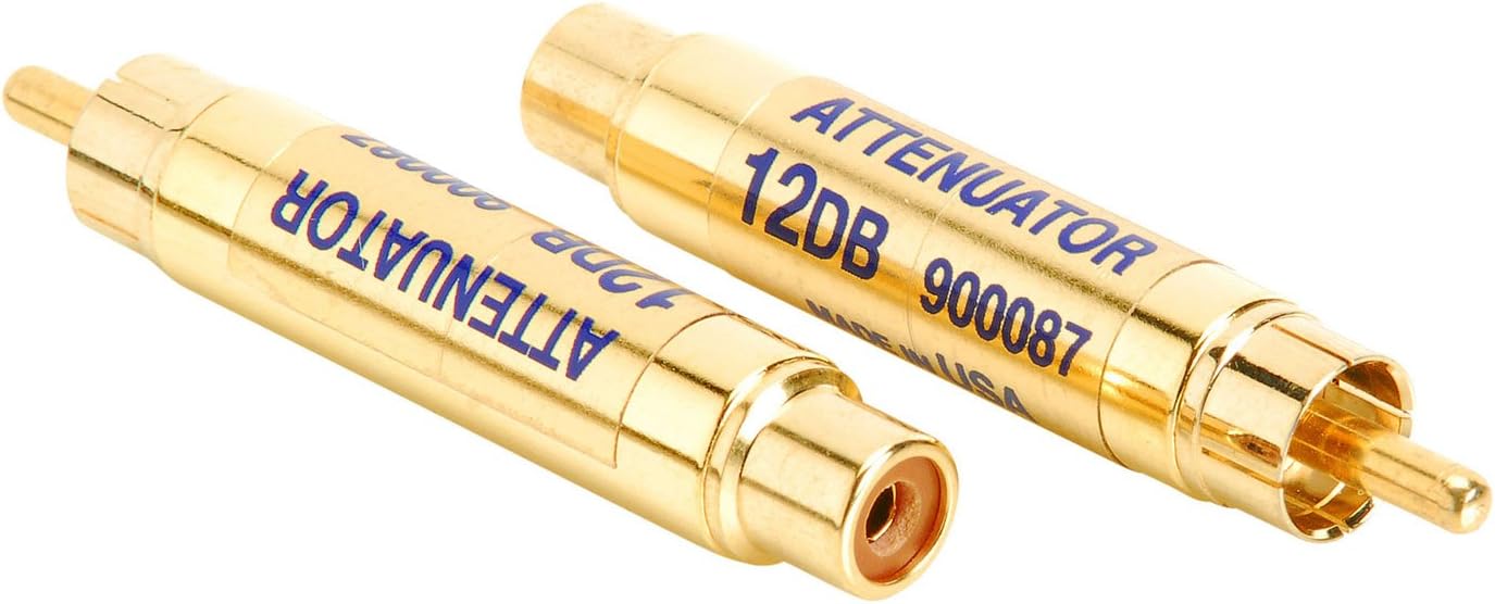 Harrison Labs 12 dB RCA Line Level Attenuator Pair Amazon.co.uk HiFi