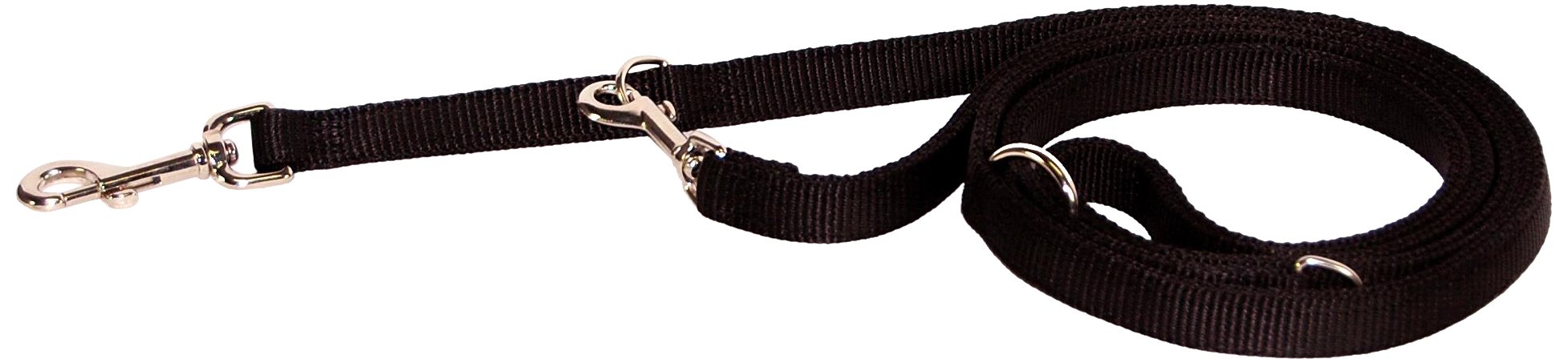 Hamilton Double Thick Nylon European Lead, 3/4-Inch, Black