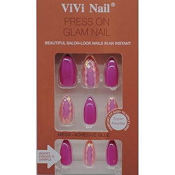 Get Amazon Com Fake Nails Glue On Glam Nail 24pcs Vivi Artificial HD Wallpaper Amazon Com Fake Nails Glue On Glam Nail 24pcs Vivi Artificial HD
