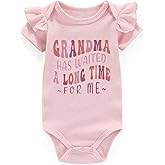 Azzwnee grandma has waited a long time for me baby announcement promoted to grandma baby clothes