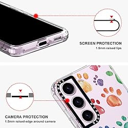 MOSNOVO for Galaxy S23 Case, [Buffertech 6.6 ft