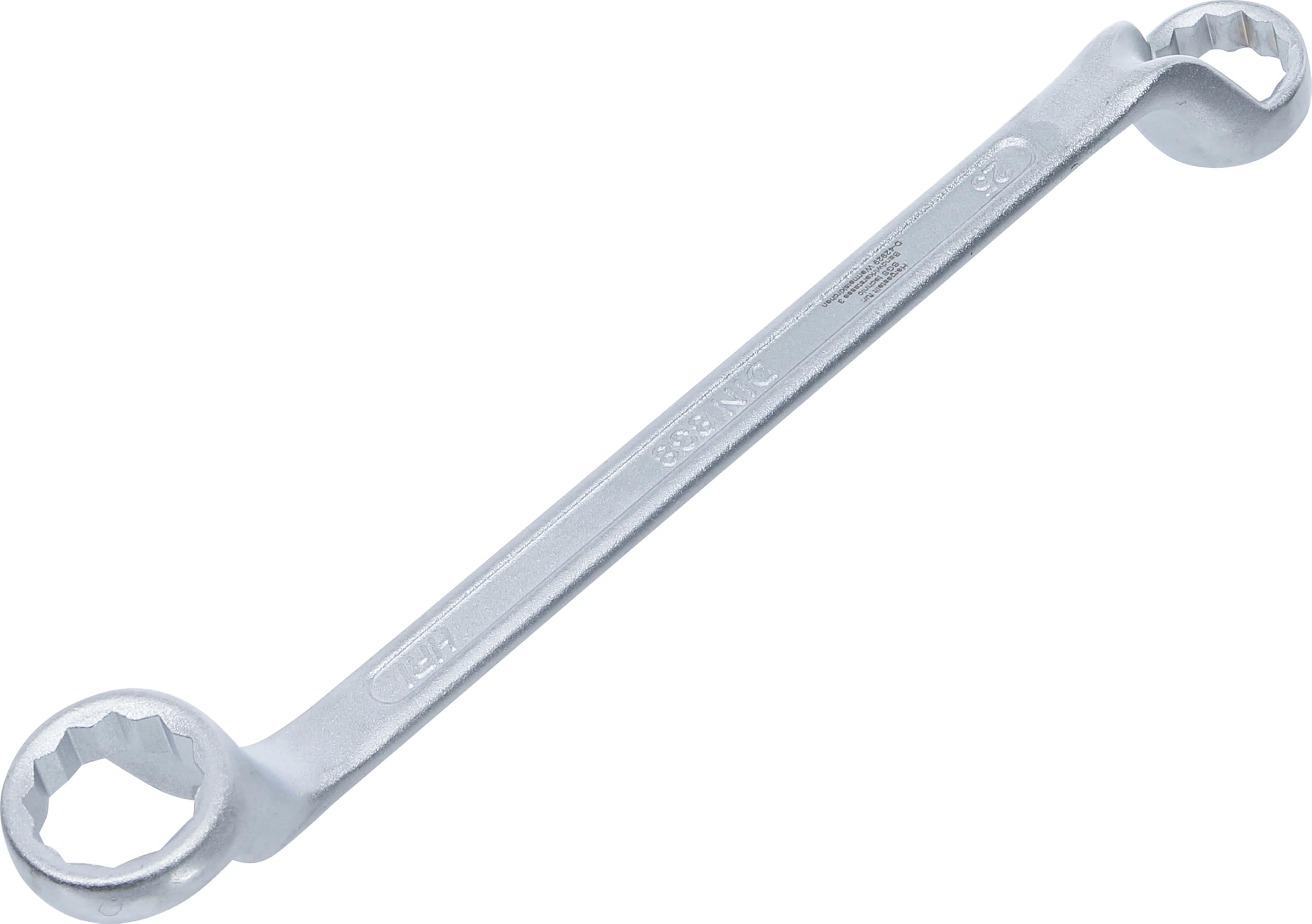BGS 1214-25x28 | Double Ring Spanner, offset | 25 x 28 mm