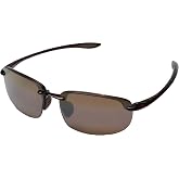 Maui Jim Polarized Men's and Women's Hookipa Universal Fit Rimless Sunglasses