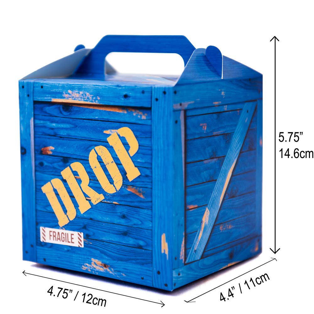 Game Party Military Supply Loot Drop Box Party Favors. Decoration and Gift Bags, Gaming-Themed Birthday Activities and Party Supplies