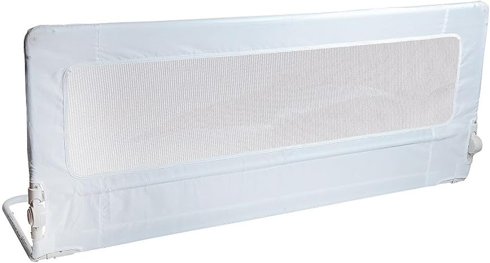 Safetots Extra Tall Bed Rail White 140cm x 60cm Toddler Bed Guard