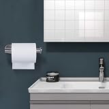 YUET Self-Adhesive Toilet Paper Holder SUS-304 Stainless Steel Brushed view 5