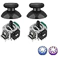 AKNES GuliKit TMR Electromagnetic Joysticks Replacement for X Box Series X/S Controller, Thumbstick Grips for X Box Series X/S Controller, Thumbstick Caps Included