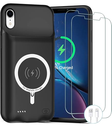 Amazon.com: Apple Smart Battery Case (for iPhone XR) - White