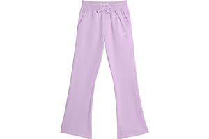 AEROPOSTALE Girls' Sweatpants - Fleece Wide Leg Performance Jogger Pants for Girls - Kids' Lightweight Joggers (7-16)