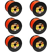 ファイヤーLINE  EXT 2個 Amazon.com : Echo 6PK of 5Lb Spool Roll Genuine Original