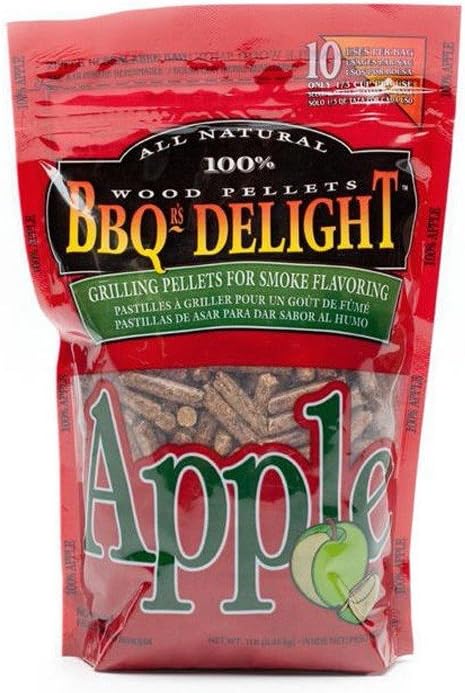 BBQ'rs Delight Apple Wood Pellets 1lb Bag
