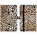 MoKo Case for Fire HD 6 - Slim Folding Cover for Amazon Kindle Fire HD 6 Inch 2014 Tablet, Leopard BROWN