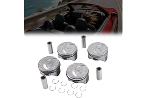 4PC Engine Pistons Rings Kit Standard OE Replacement for for Hyundai Kia 2012-2020 Models Featuring G4KH 2.0T Turbo Engine Ex