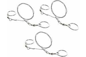 Survival Chainsaw Pocket Hand Saw 29-Inch Folding Survival Chain Saw with Strong Sharp Teeth for Camping Hiking Hunting Garde