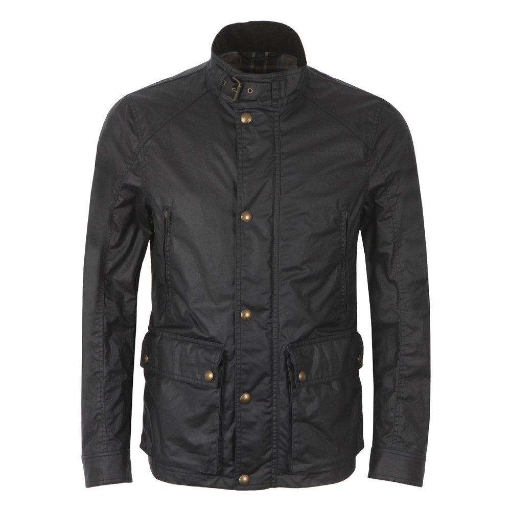 Belstaff Tourmaster Wax Jacket, Dark Navy, 58 Amazon.co.uk Clothing