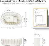 Glenmore Inflatable Baby Bath Tub Foldable Travel Tub 0-12 Months view 5