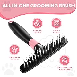 Dog rake deshedding dematting Brush Comb
