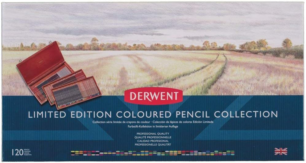 Derwent Limited Edition Collection Box Set, Coloring, Includes Procolour and Lightfast ranges