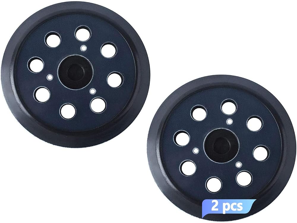 Poweka 5" 8 Hole Hook & Loop Sander Backing Pad for Makita BO5010 BO5030 BO5031K