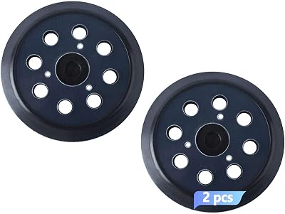 Poweka 5" 8 Hole Hook & Loop Sander Backing Pad for Makita BO5010 BO5030 BO5031K