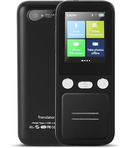 Pocketalk Translator Offline Language Translator Device, No WiFi Needed ...