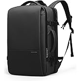 MARK RYDEN Business Backpack for Men, 30L Water Resistant Laptop Backpack with USB Charging Port, Fits 17.3 Inch Notebook, Anti-Theft Travel Backpack for Work, College, Commuting (Classic Black)