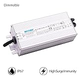 MOONS' IP67 Waterproof 75 Watt Dimmable LED Driver