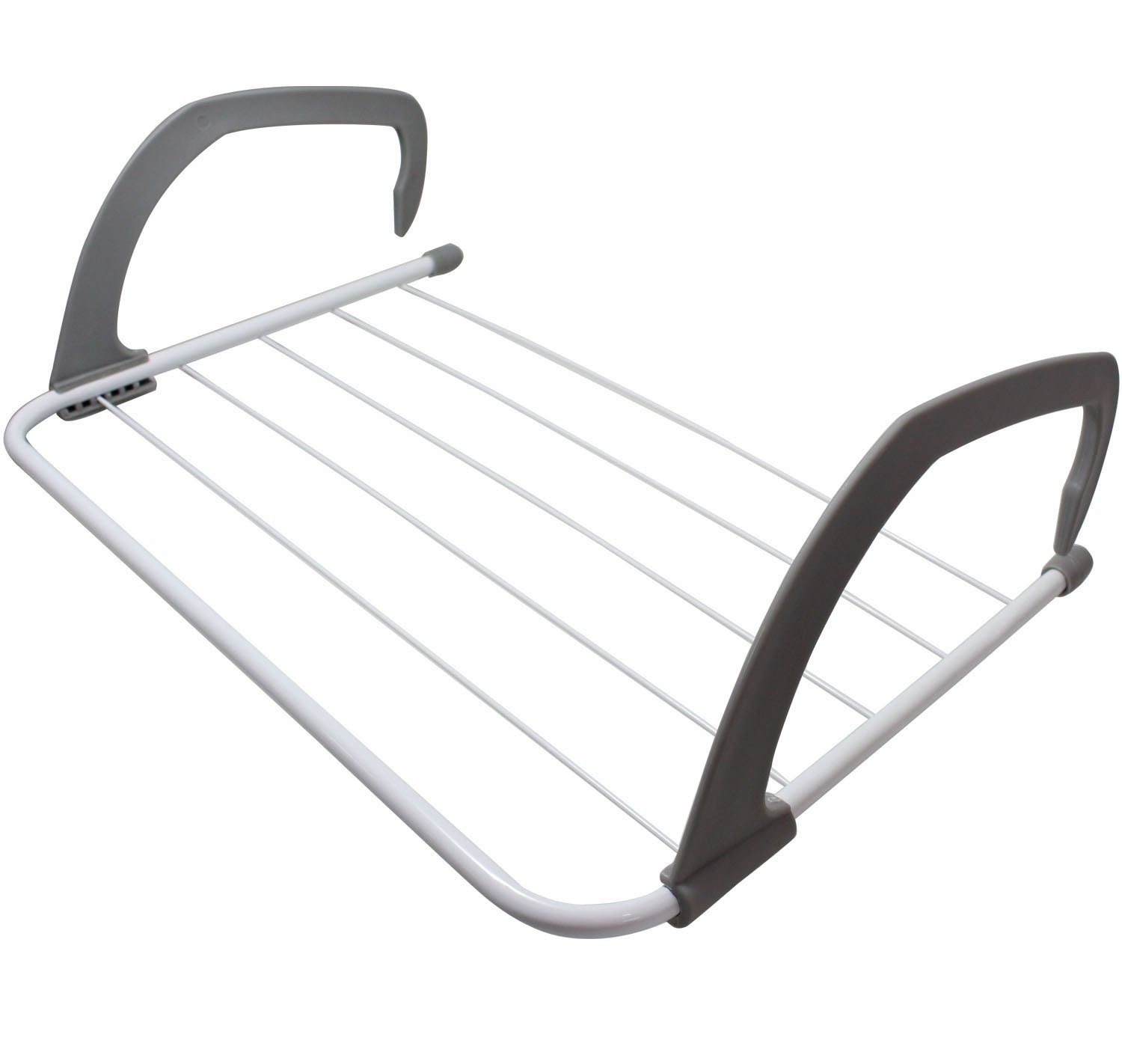 Indoor/Outdoor Hanging Folding Laundry Drying Rack, Easy Installation