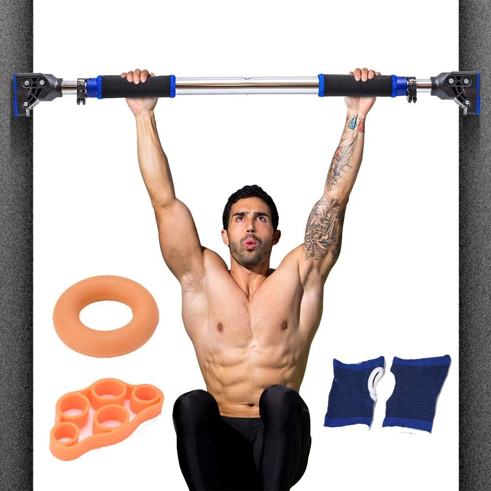 Pull Up Bar for Doorway with No Screws Trainer Chin Up Bar Max. Load 660lbs Home Gym Upper Body Workout