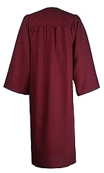 GraduationMall Unisex Matte Graduation Gown for