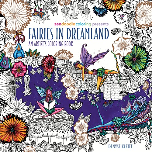 Amazon.com: Zendoodle Coloring Presents Fairies in Dreamland: An Artist ...