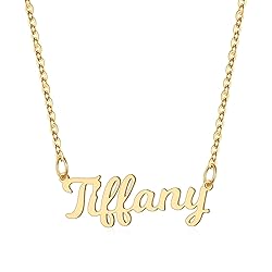 Ursteel Alexis Necklace, Custom Name Necklace