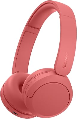WH-CH530 Auriculares inalambricos Bluetooth - Rojo Coral Exclusivo