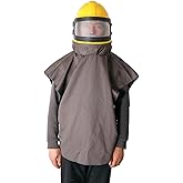 LuckyHigh Sandblast Helmet Sandblasting Hood AIR Supplied Safety Protective Tool with Cloak