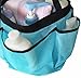 Misslo Quick Dry Mesh Pockets Shower Tote for College, Camping, Dorm room (Blue)
