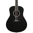 Yamaha L-Series LL16RD Solid Rosewood Acoustic-Electric Guitar w/ Case - Black, Abalone Inlay