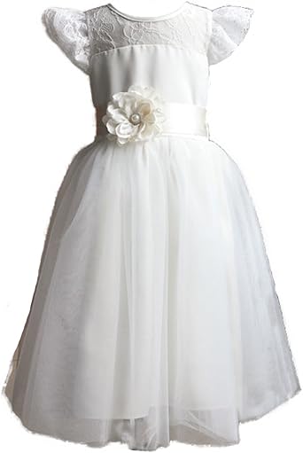 white tea party dresses