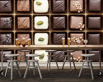 Papel De Parede Sweet Candy Chocolate Food Photo Wallpaper Living Roomsofa Tv Backdrop Kitchen Restaurant Wall Papers Home Decor 430cm 300cm Amazon Co Uk Diy Tools